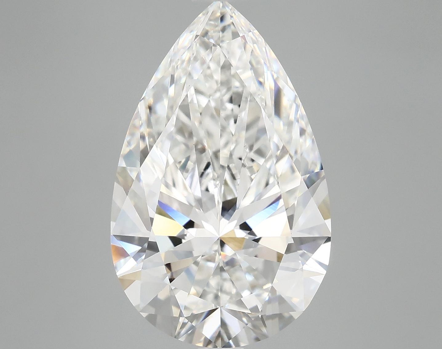 6.24 Carat Pear Shaped Ideal Cut VS1 IGI Certified Lab Grown Diamond