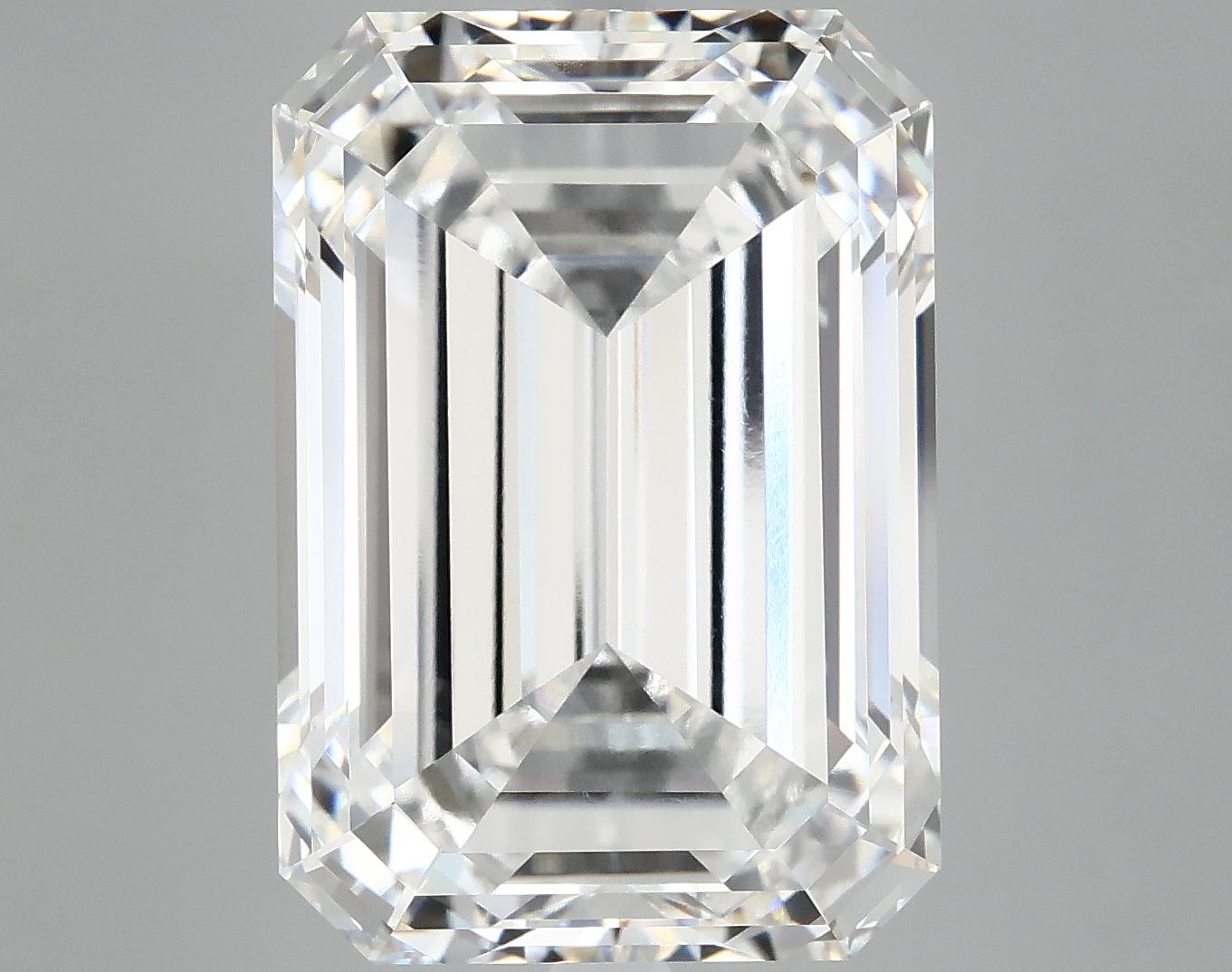 12.43 Carat Emerald Shaped Ideal Cut VS1 IGI Certified Lab Grown Diamond
