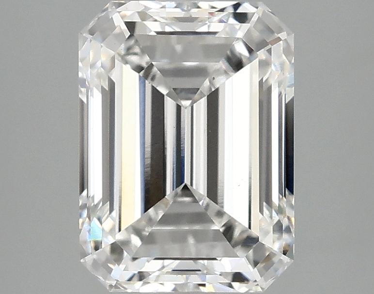 2.52 Carat Emerald Shaped Excellent Cut VS1 IGI Certified Lab Grown Diamond
