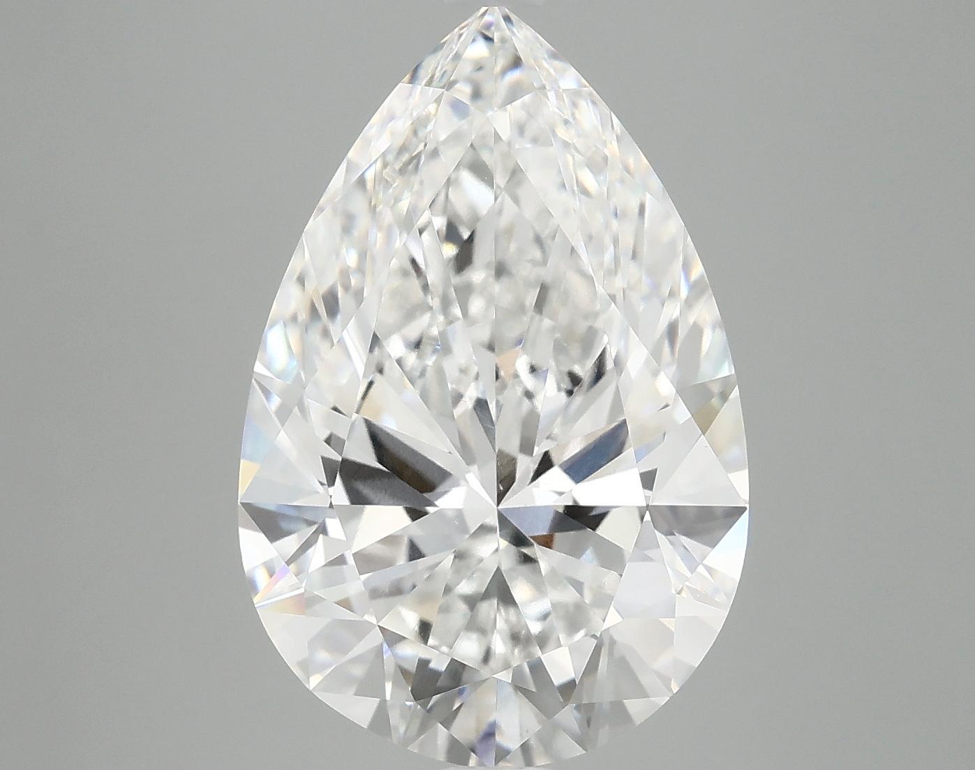 6.7 Carat Pear Shaped Excellent Cut VS1 IGI Certified Lab Grown Diamond