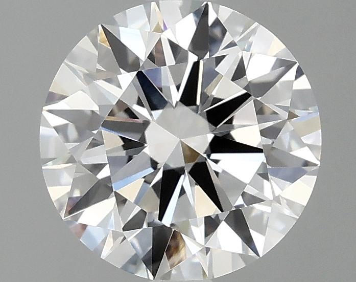 2.05 Carat Round Shaped Ideal Cut VVS2 IGI Certified Lab Grown Diamond