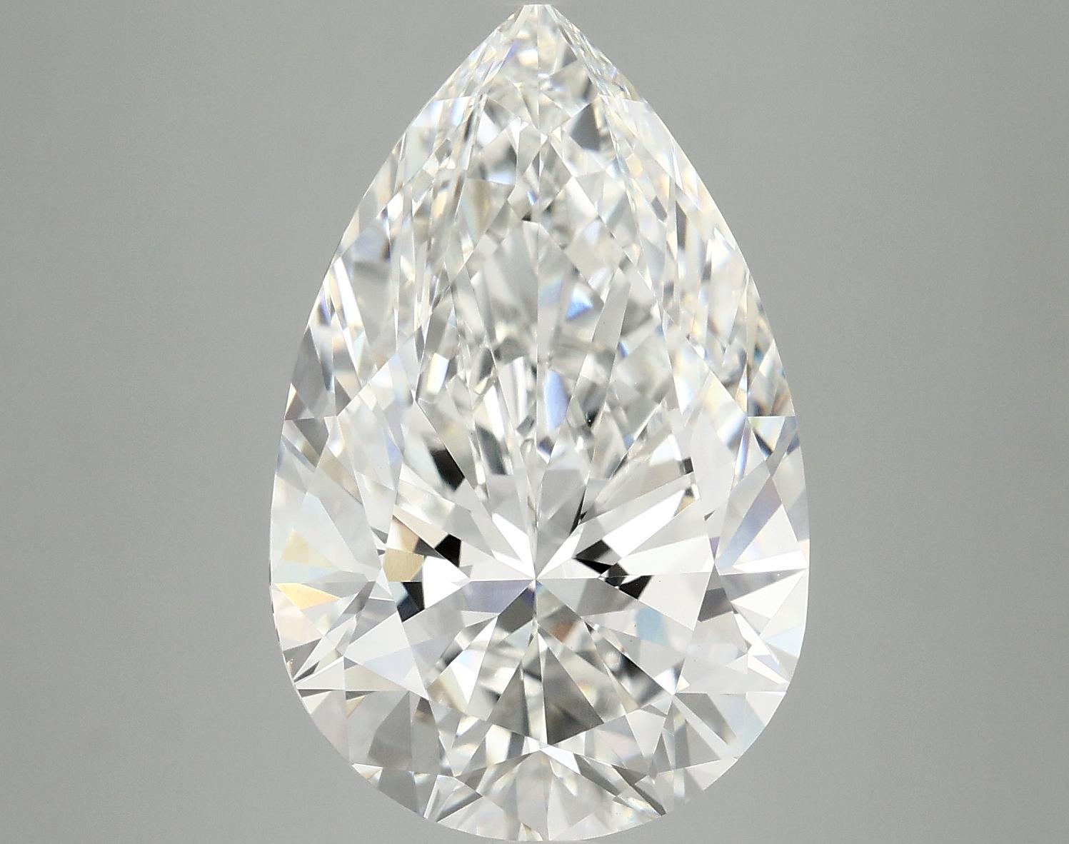 6.87 Carat Pear Shaped Ideal Cut VS1 IGI Certified Lab Grown Diamond