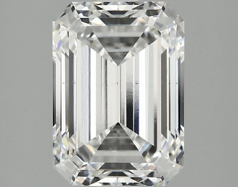 2.52 Carat Emerald Shaped Ideal Cut VS2 IGI Certified Lab Grown Diamond