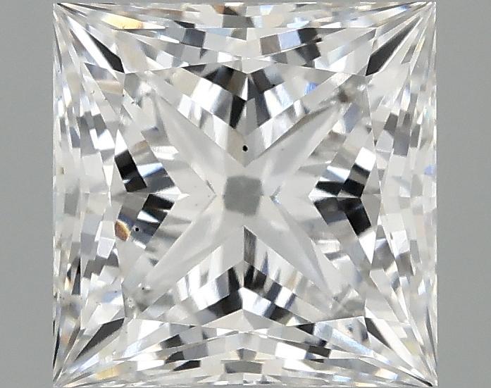 1.95 Carat Princess Shaped Ideal Cut VS2 IGI Certified Lab Grown Diamond
