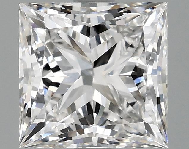 1.86 Carat Princess Shaped Ideal Cut VVS2 IGI Certified Lab Grown Diamond