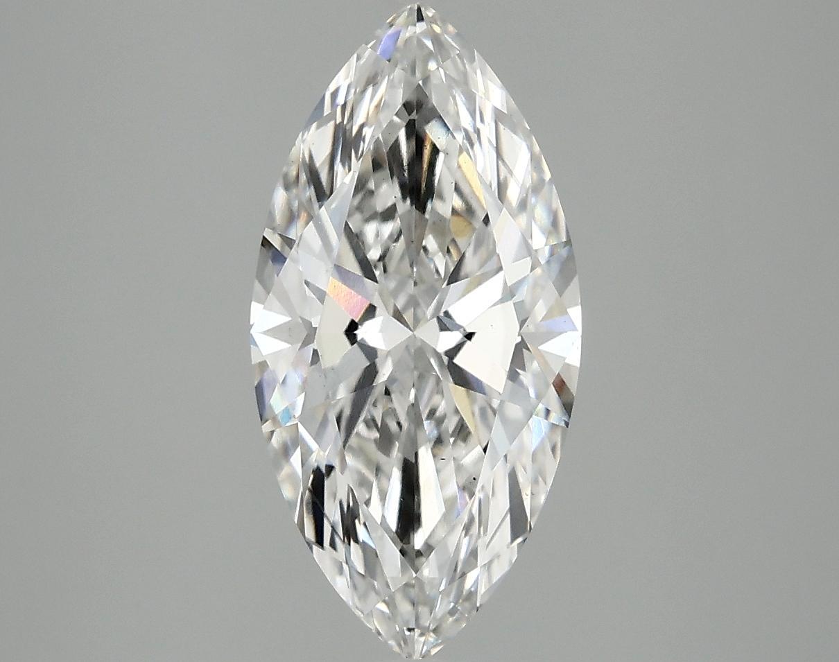 2.53 Carat Marquise Shaped Ideal Cut VS2 IGI Certified Lab Grown Diamond