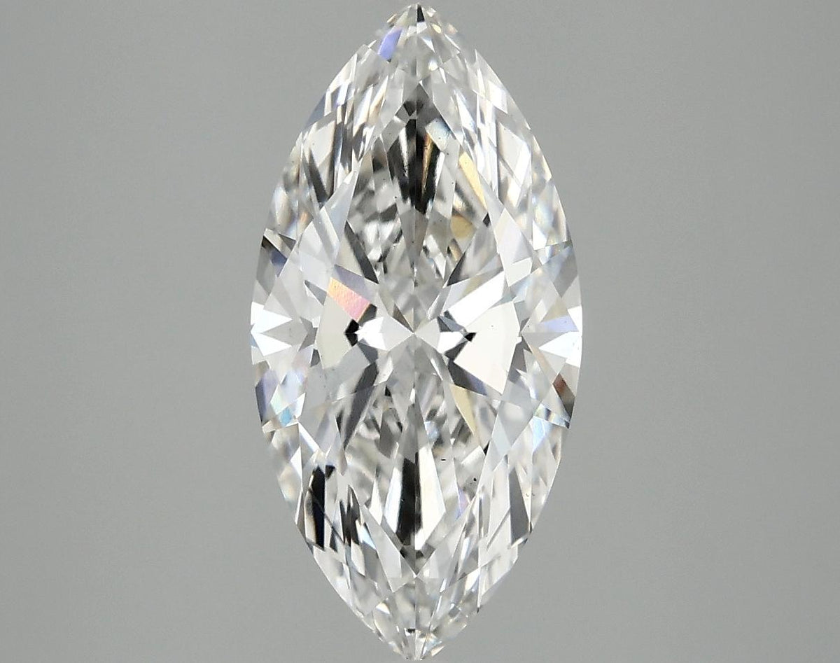 2.53 Carat Marquise Shaped Ideal Cut VS2 IGI Certified Lab Grown Diamond