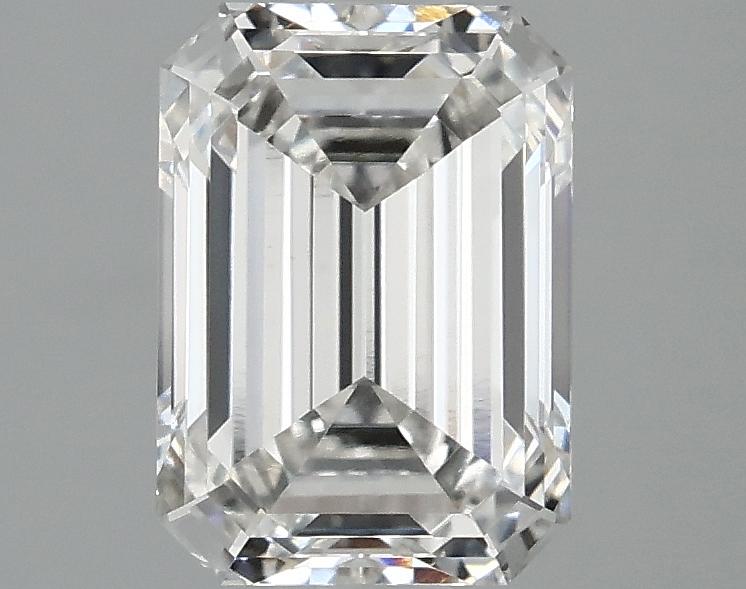 2.1 Carat Emerald Shaped Ideal Cut VS1 IGI Certified Lab Grown Diamond