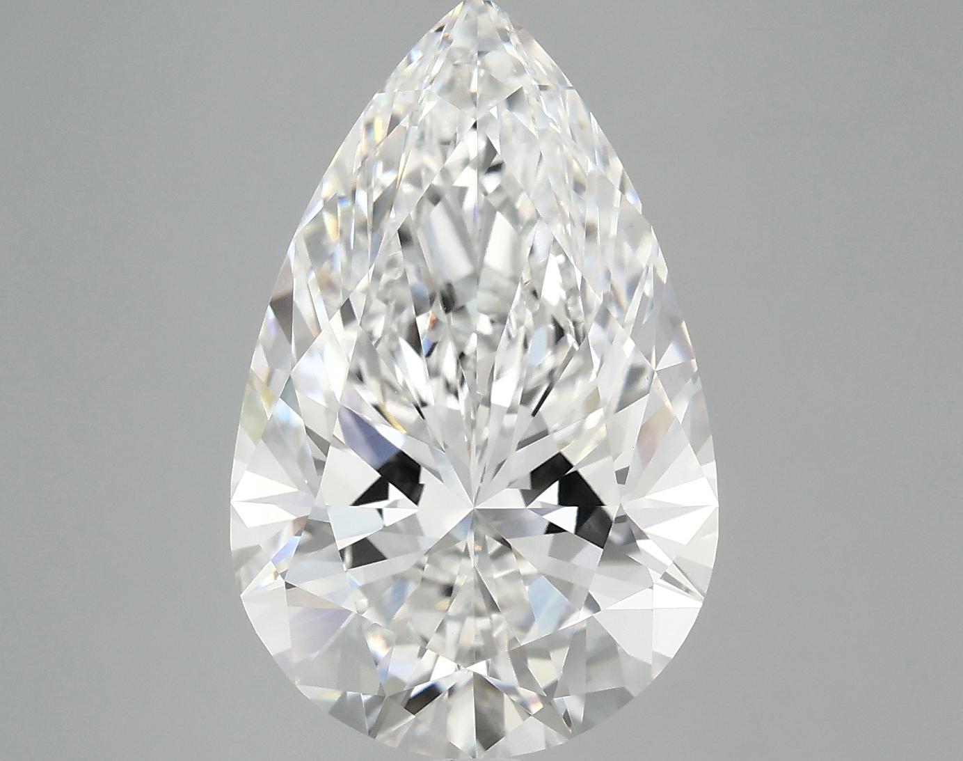 6.2 Carat Pear Shaped Ideal Cut VS1 IGI Certified Lab Grown Diamond