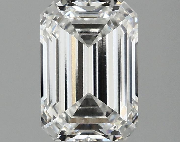 2.05 Carat Emerald Shaped Ideal Cut VVS2 IGI Certified Lab Grown Diamond
