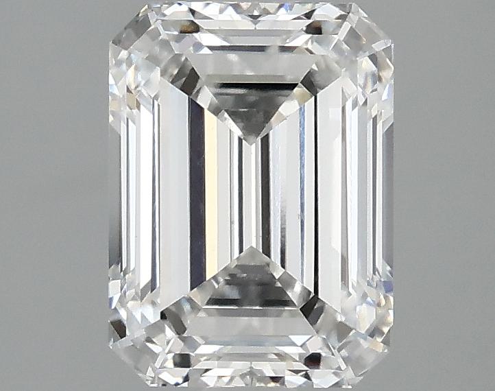 2.1 Carat Emerald Shaped Excellent Cut VS1 IGI Certified Lab Grown Diamond