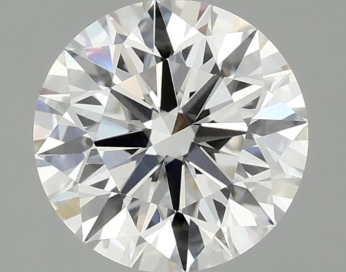 1.58 Carat Round Shaped Ideal Cut VVS2 IGI Certified Lab Grown Diamond