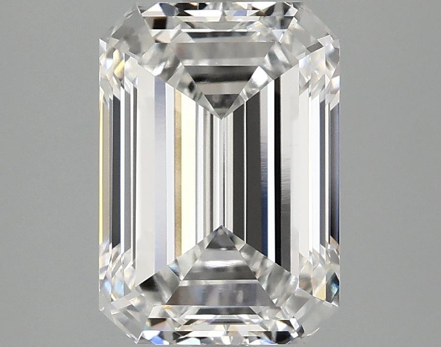 2.8 Carat Emerald Shaped Ideal Cut VS1 IGI Certified Lab Grown Diamond