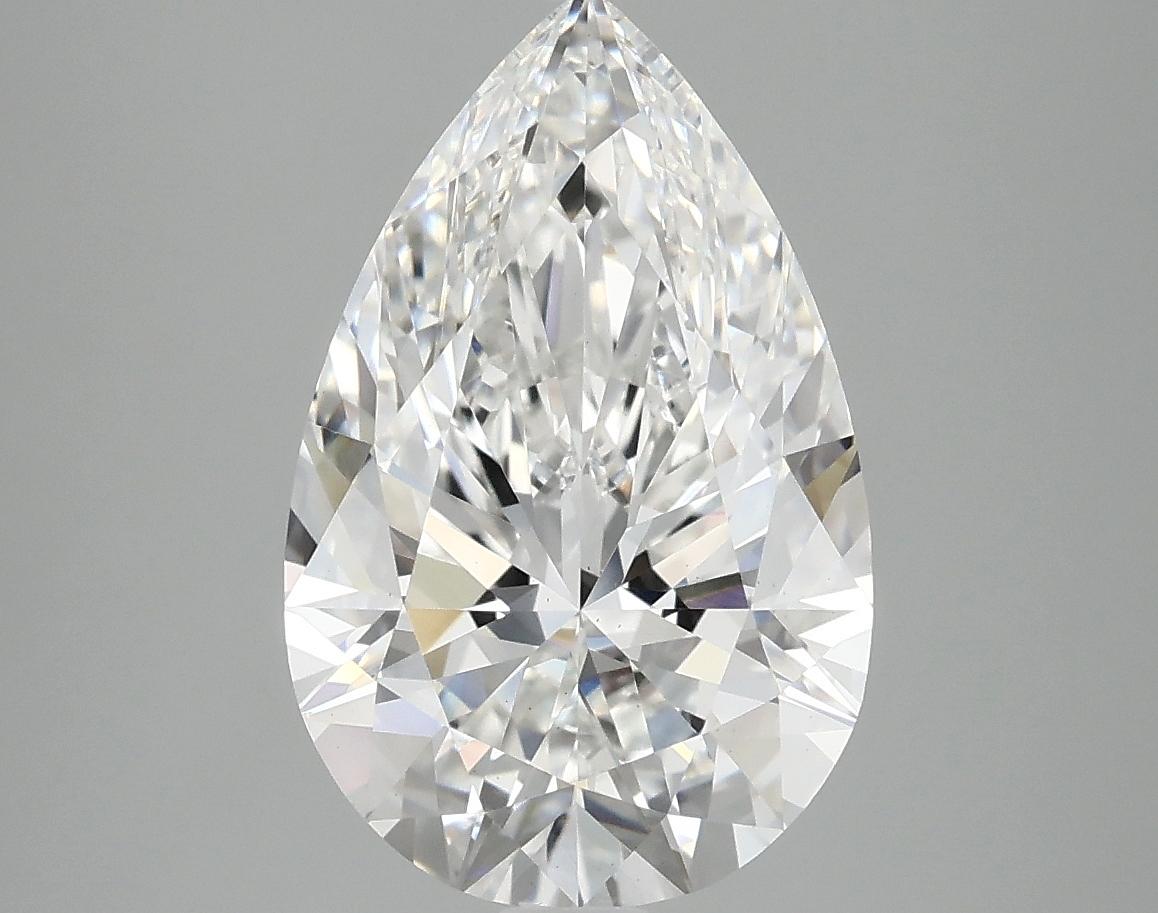 3.94 Carat Pear Shaped Ideal Cut VS1 IGI Certified Lab Grown Diamond