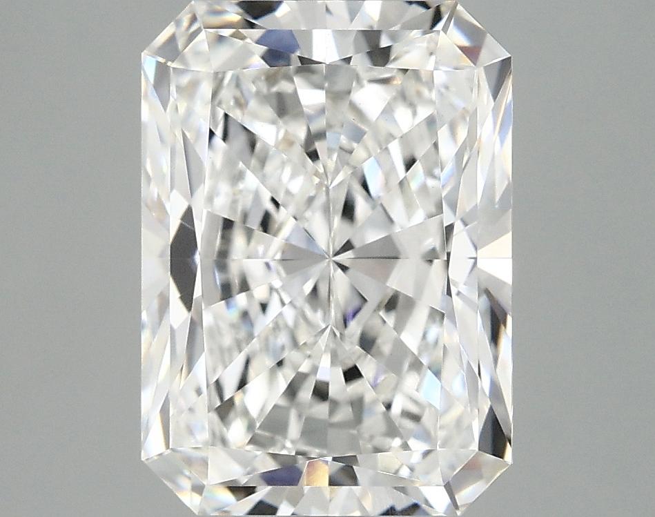 4.24 Carat Radiant Shaped Excellent Cut VVS2 IGI Certified Lab Grown Diamond