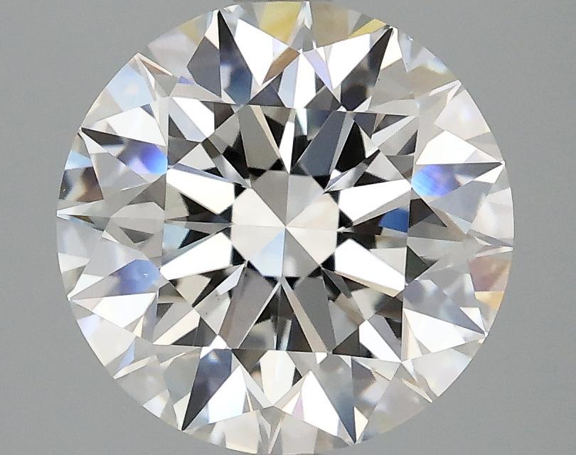 3.08 Carat Round Shaped Excellent Cut VVS2 IGI Certified Lab Grown Diamond