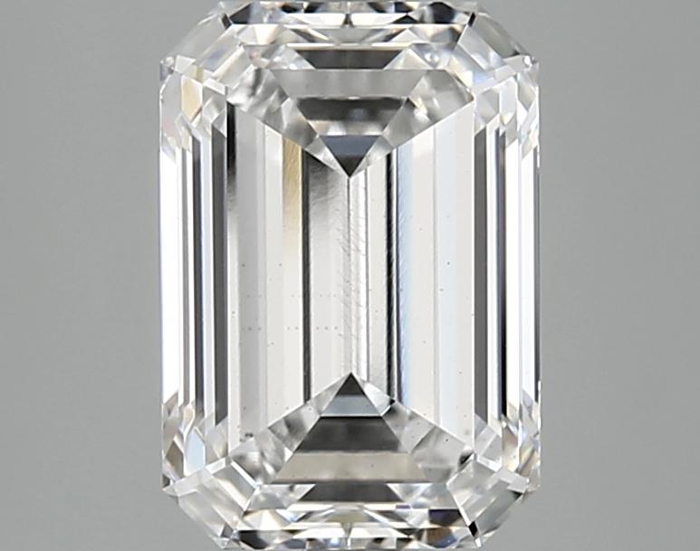 2.98 Carat Emerald Shaped Ideal Cut VS2 IGI Certified Lab Grown Diamond