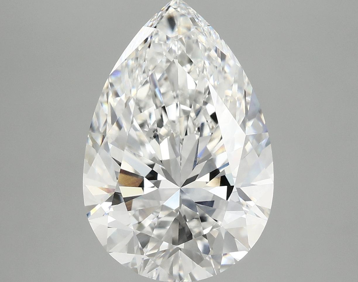 5.06 Carat Pear Shaped Excellent Cut VVS2 IGI Certified Lab Grown Diamond
