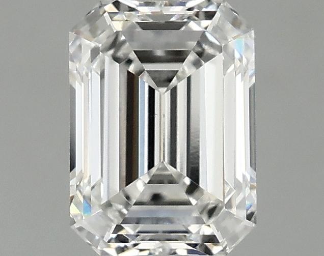 1.05 Carat Emerald Shaped Excellent Cut VVS2 IGI Certified Lab Grown Diamond
