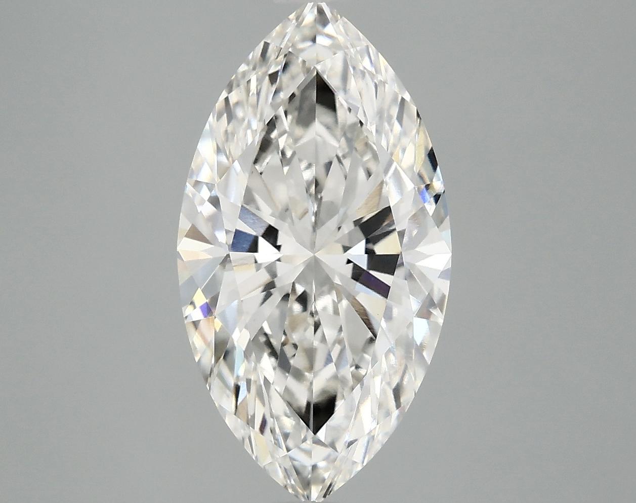 3.47 Carat Marquise Shaped Excellent Cut VS1 IGI Certified Lab Grown Diamond