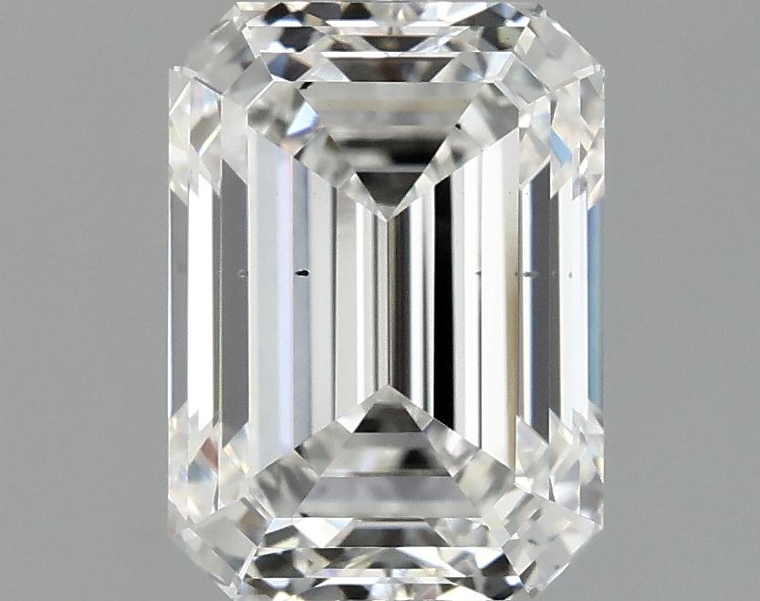 2.38 Carat Emerald Shaped Excellent Cut SI1 IGI Certified Lab Grown Diamond