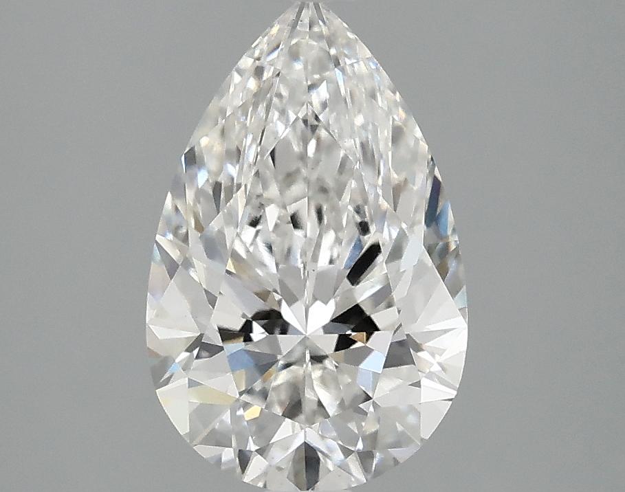2.05 Carat Pear Shaped Ideal Cut VS1 IGI Certified Lab Grown Diamond