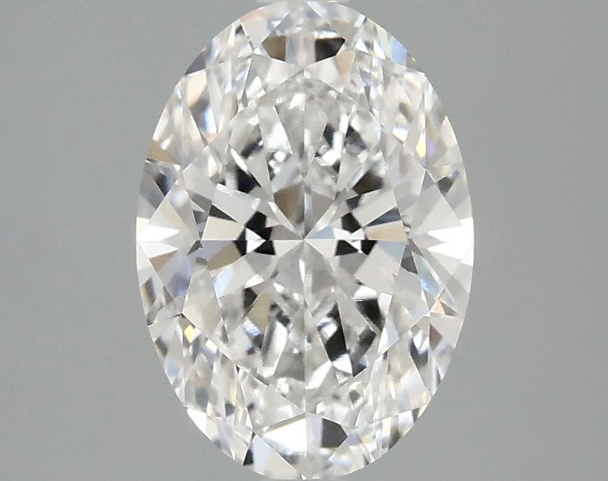 2.1 Carat Oval Shaped Ideal Cut VVS2 IGI Certified Lab Grown Diamond