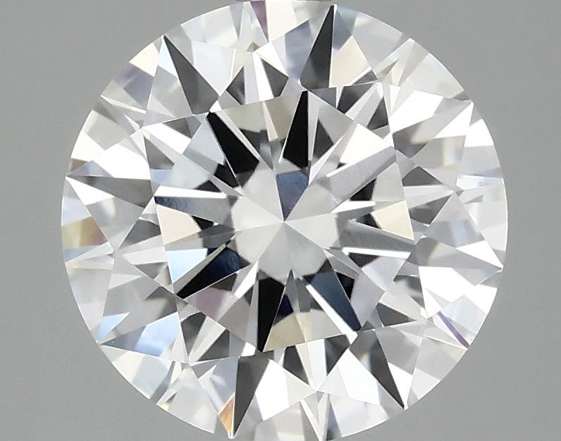 3.05 Carat Round Shaped Ideal Cut VVS2 IGI Certified Lab Grown Diamond