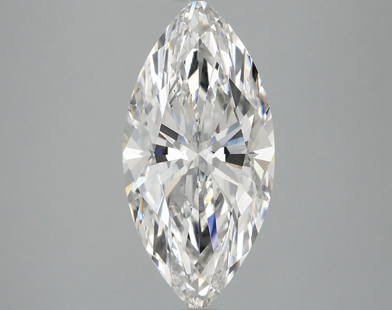 3.02 Carat Marquise Shaped Excellent Cut VS1 IGI Certified Lab Grown Diamond