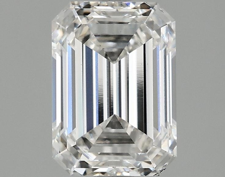 2.1 Carat Emerald Shaped Ideal Cut VS1 IGI Certified Lab Grown Diamond