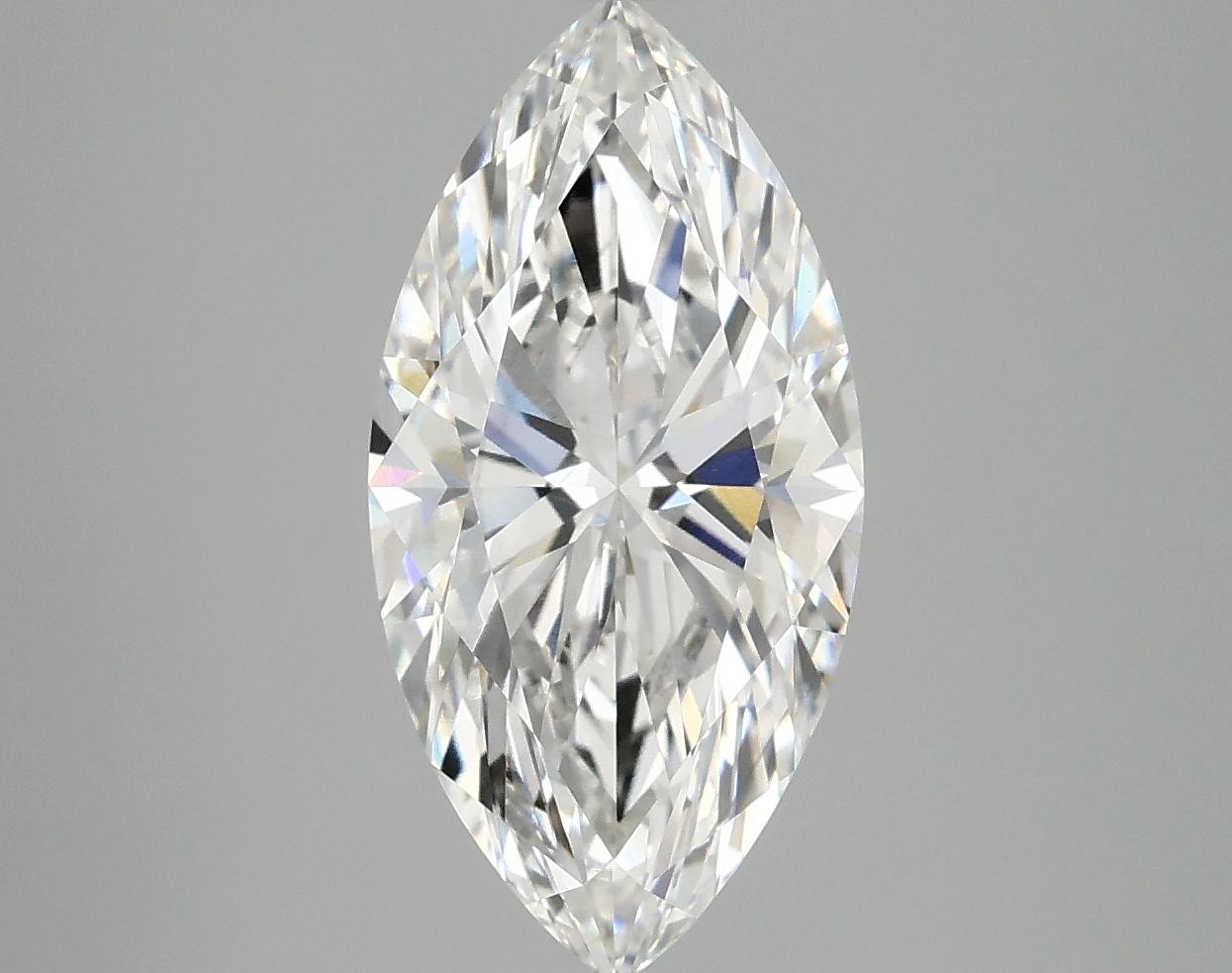 3.12 Carat Marquise Shaped Ideal Cut VS1 IGI Certified Lab Grown Diamond