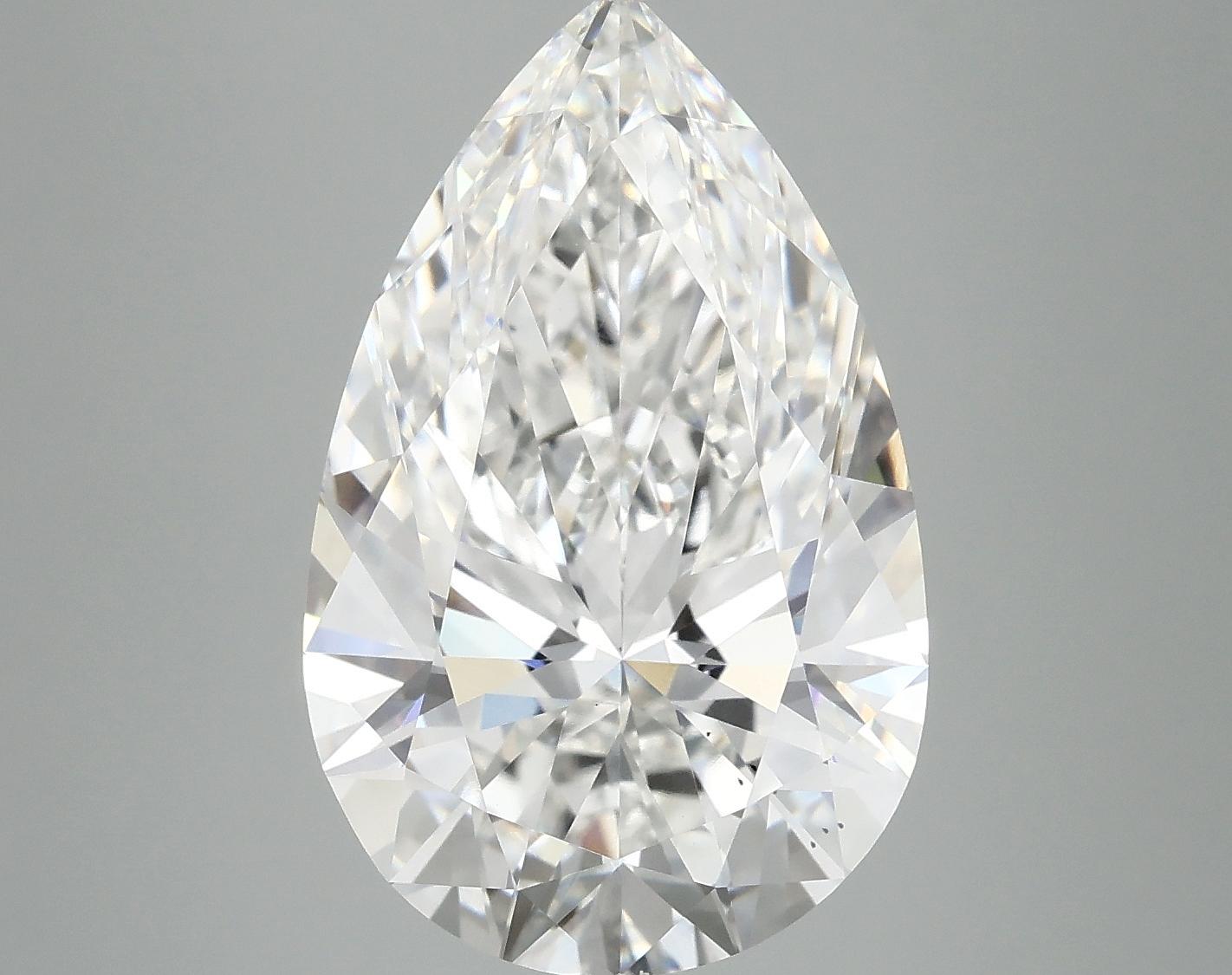 7.17 Carat Pear Shaped Ideal Cut VS2 IGI Certified Lab Grown Diamond