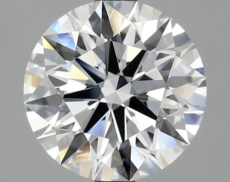 2.52 Carat Round Shaped Ideal Cut VVS2 IGI Certified Lab Grown Diamond