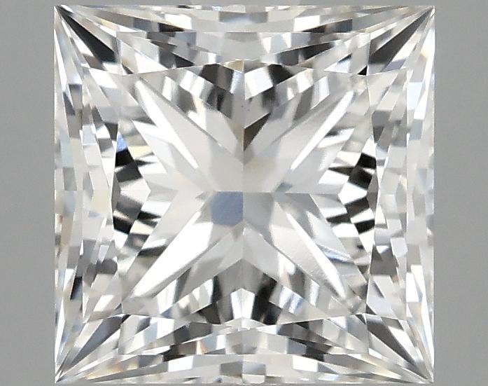 2.01 Carat Princess Shaped Ideal Cut VVS2 IGI Certified Lab Grown Diamond