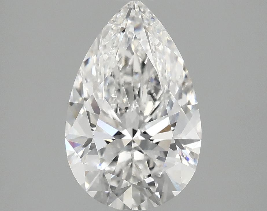 1.98 Carat Pear Shaped Ideal Cut VVS2 IGI Certified Lab Grown Diamond