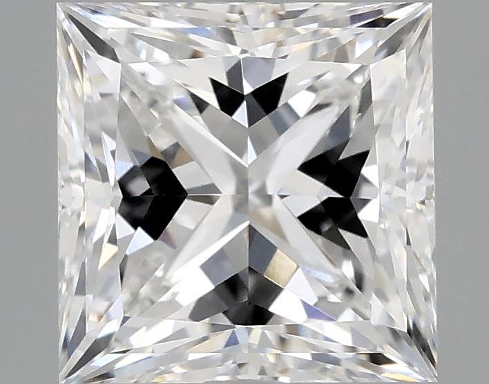 1.99 Carat Princess Shaped Ideal Cut VS2 IGI Certified Lab Grown Diamond