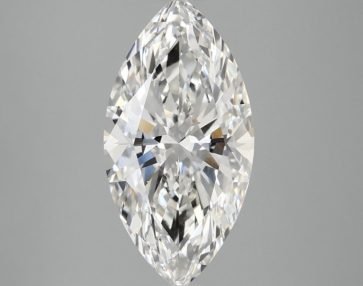 3.09 Carat Marquise Shaped Ideal Cut VVS2 IGI Certified Lab Grown Diamond