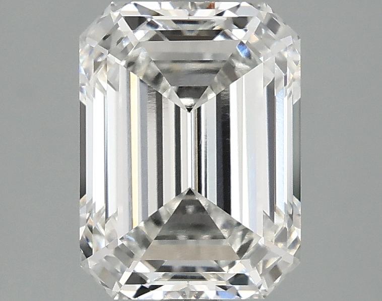 2.49 Carat Emerald Shaped Excellent Cut VVS2 IGI Certified Lab Grown Diamond