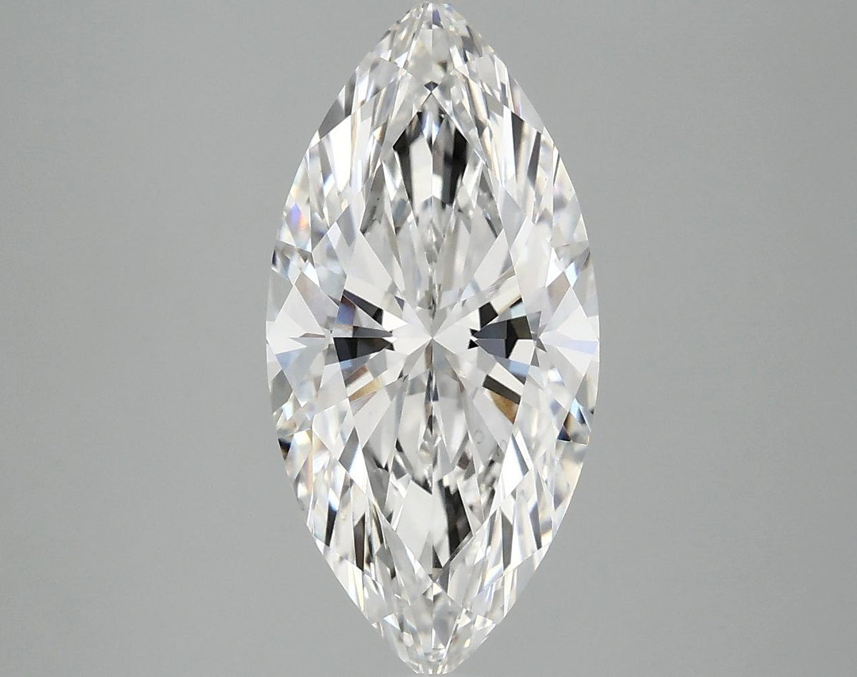 3.08 Carat Marquise Shaped Excellent Cut VS1 IGI Certified Lab Grown Diamond