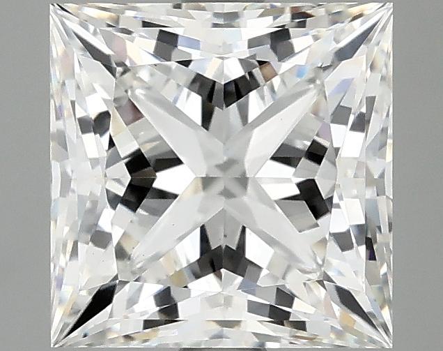 2.56 Carat Princess Shaped Ideal Cut VS1 IGI Certified Lab Grown Diamond