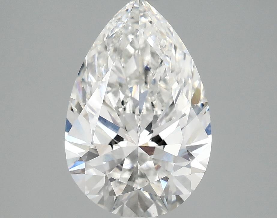 2.03 Carat Pear Shaped Excellent Cut VVS2 IGI Certified Lab Grown Diamond
