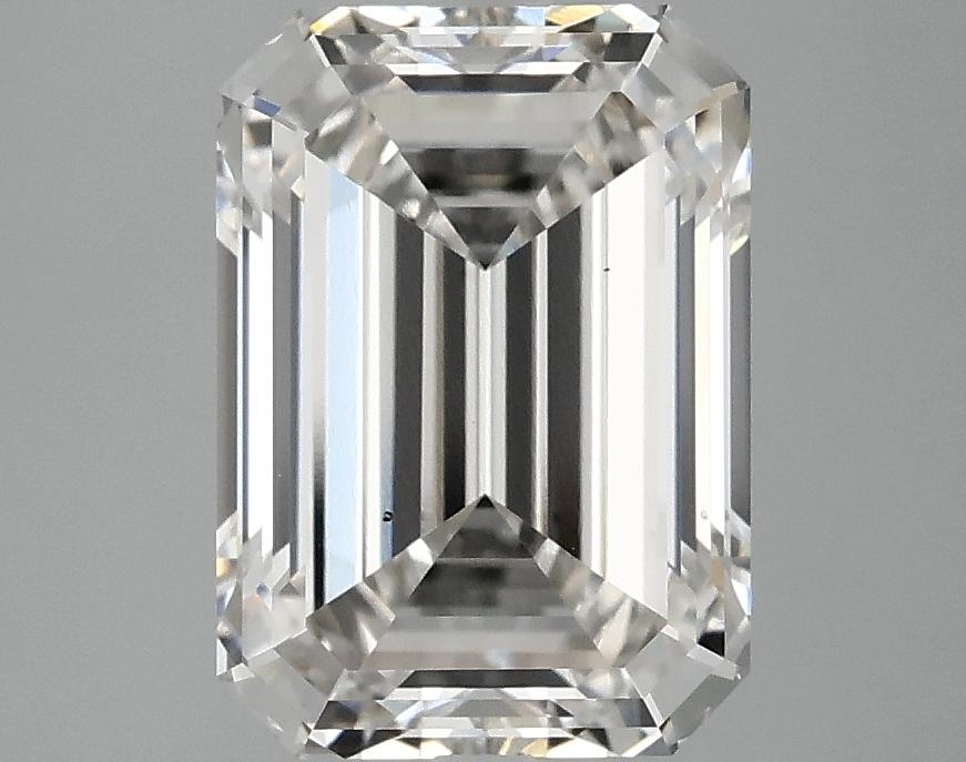 3.25 Carat Emerald Shaped Ideal Cut VS2 IGI Certified Lab Grown Diamond