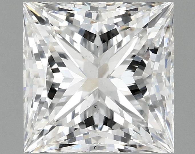 1.51 Carat Princess Shaped Ideal Cut VS2 IGI Certified Lab Grown Diamond
