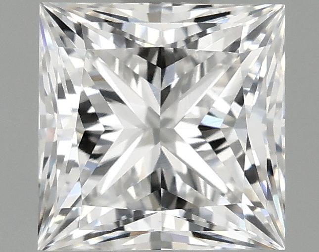 1.04 Carat Princess Shaped Ideal Cut VVS2 IGI Certified Lab Grown Diamond
