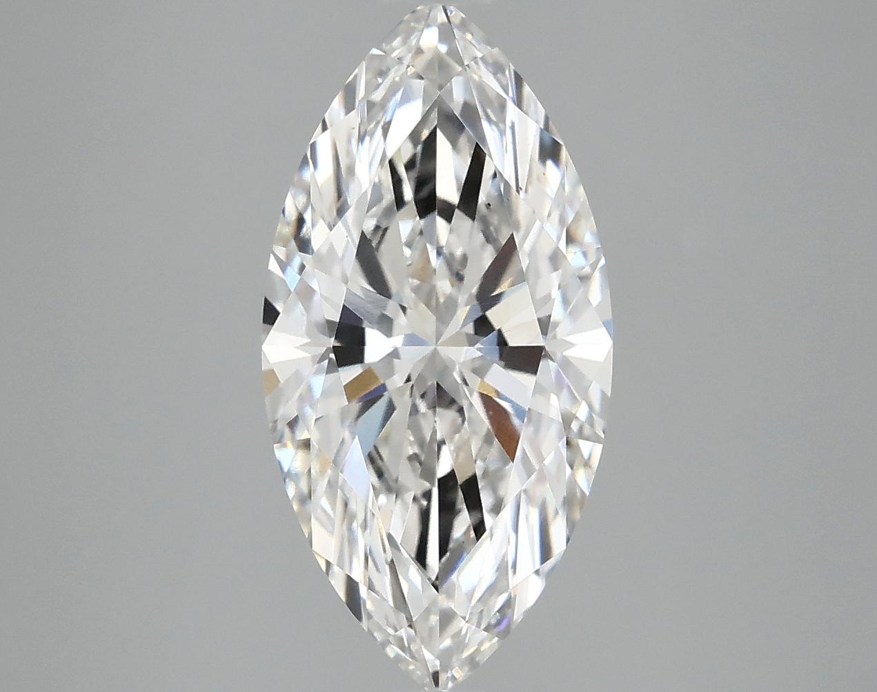 3.09 Carat Marquise Shaped Ideal Cut VS1 IGI Certified Lab Grown Diamond