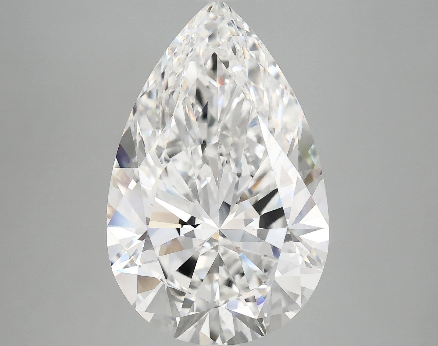 7.02 Carat Pear Shaped Ideal Cut VS1 IGI Certified Lab Grown Diamond