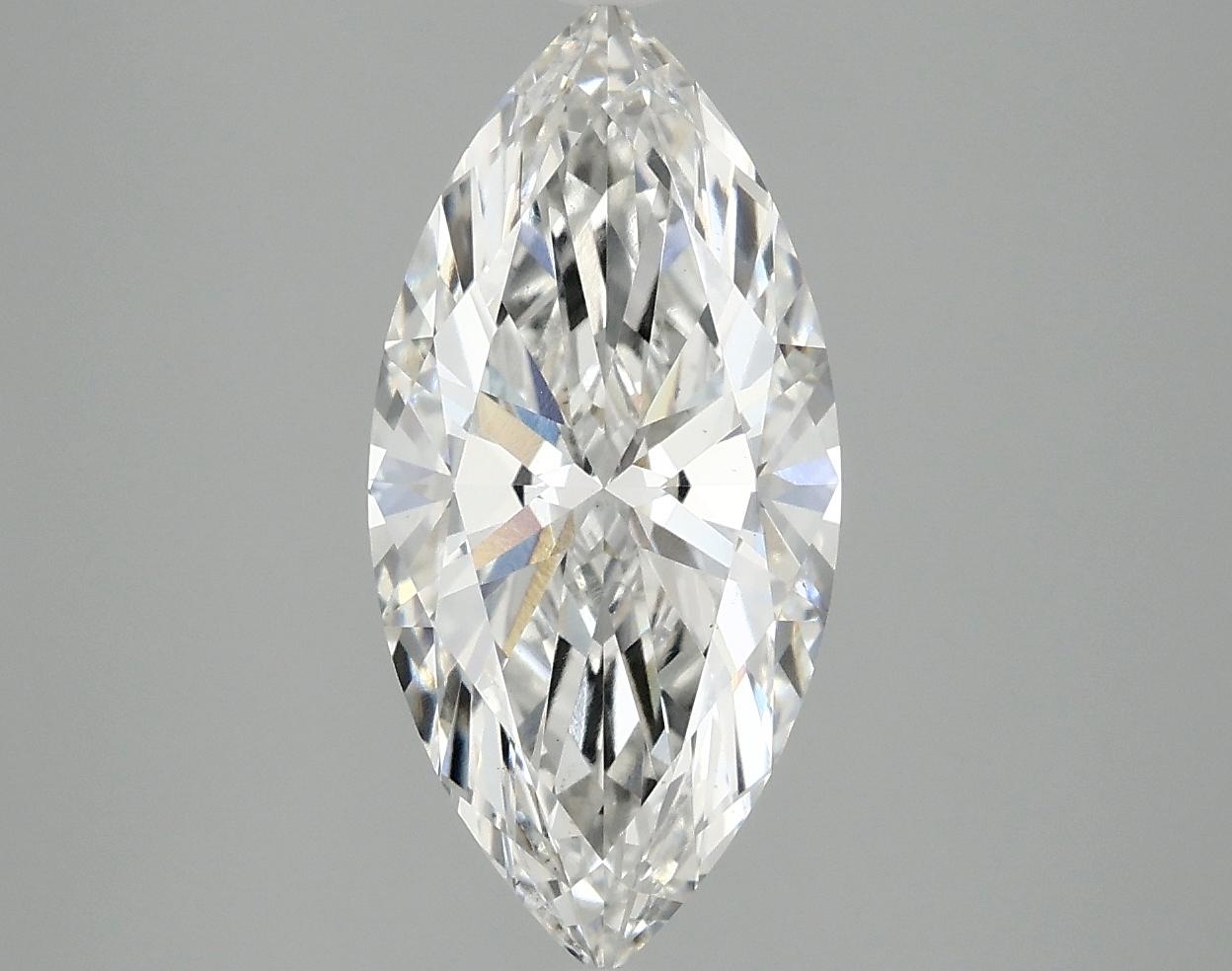 2.51 Carat Marquise Shaped Excellent Cut VS1 IGI Certified Lab Grown Diamond