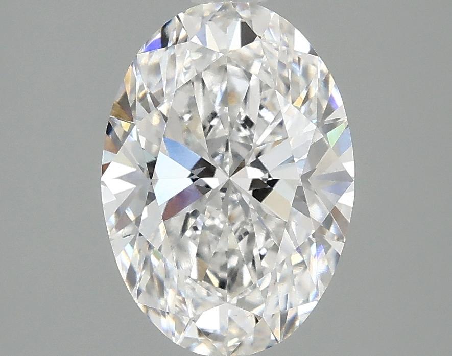 2.1 Carat Oval Shaped Ideal Cut VS1 IGI Certified Lab Grown Diamond