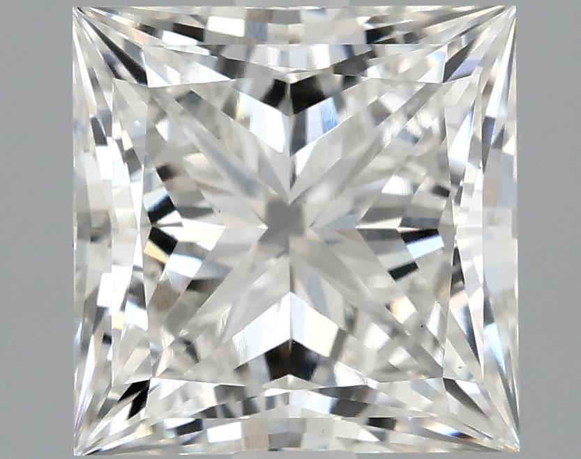 2.05 Carat Princess Shaped Ideal Cut VS1 IGI Certified Lab Grown Diamond