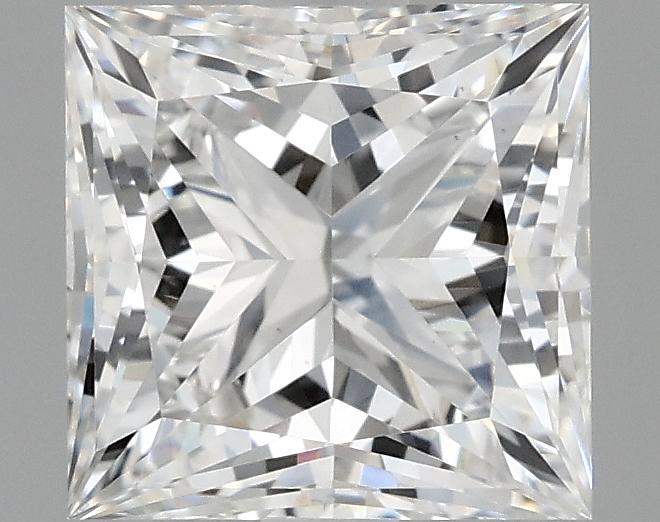 2.06 Carat Princess Shaped Ideal Cut VVS2 IGI Certified Lab Grown Diamond